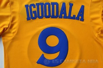 Camiseta Iguodala #9 Denver Nuggets Amarillo